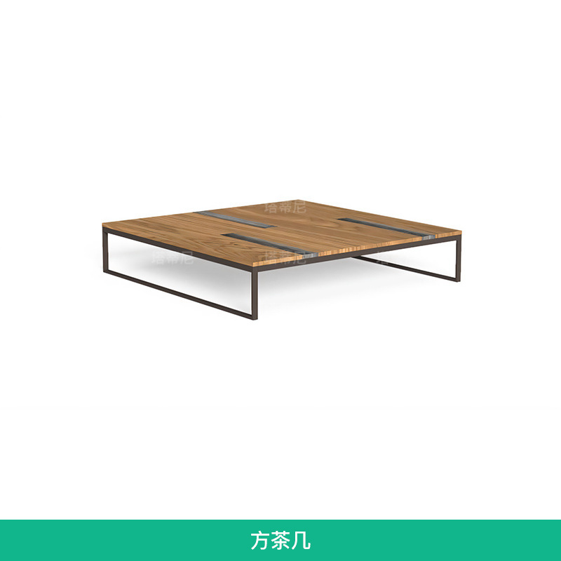 Sofá de exterior de ratán para villa, patio, jardín, terraza, impermeable, con protección solar, juego de sofás de aleación de aluminio, muebles de diseño. image 12