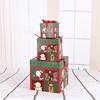 Christmas ornament Gift box Packaging box Market hotel Showcase decorate Decoration christmas tree ornament