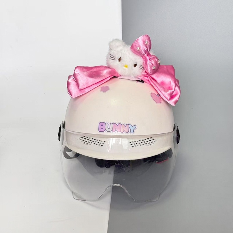 Motorcycle helmet decoration cat ears, ski helmet accessories, motorcycle and electric vehicle modified cat ears, cross-border hot sale