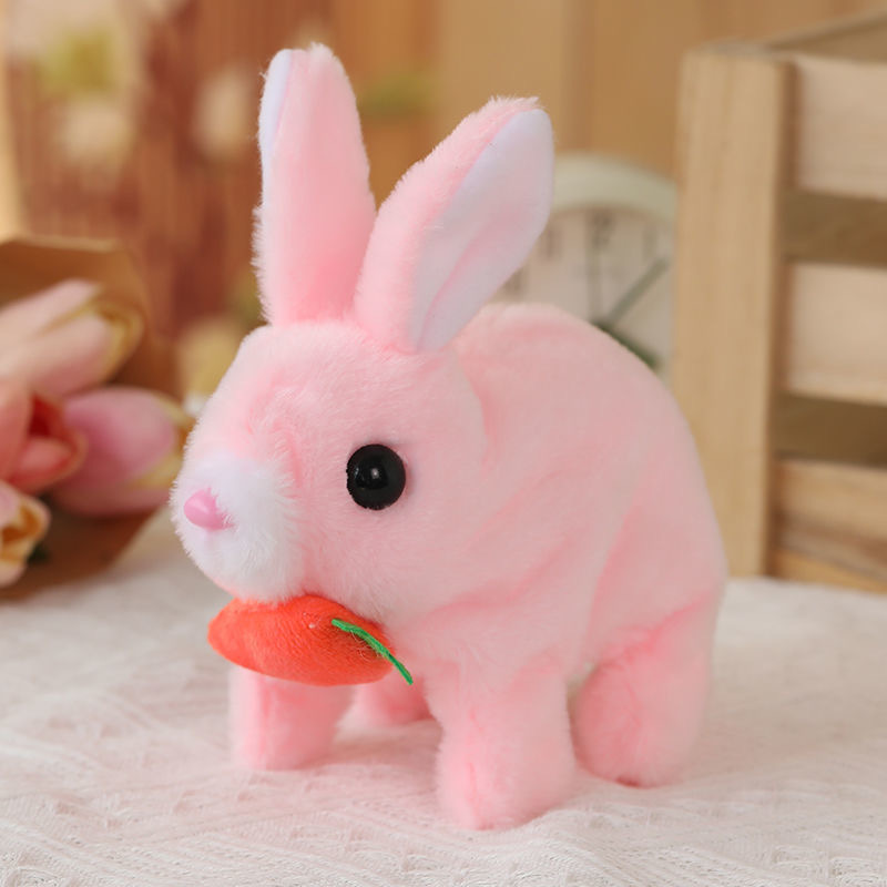 Pink carrot rabbit