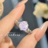 Colorful diamond ring [Open adjustment]