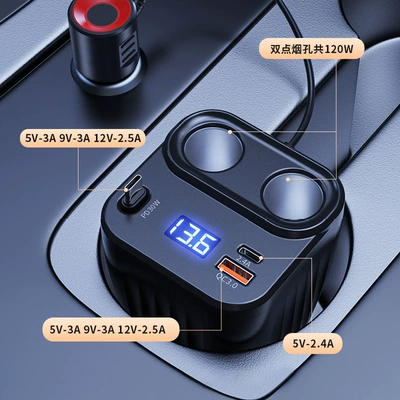 Retractable Cable Mobile Phone Charger – Siqaret yandırıcısı