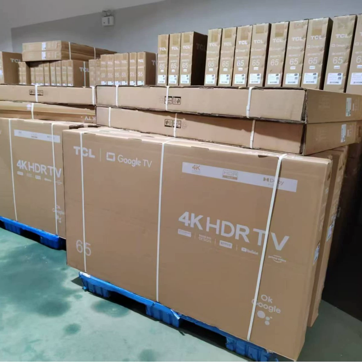 TCL телевизор 98 дюймов, экспортная модель для дома, смарт-TV 4K высокой чёткости, английская версия Google, глобальная редакция