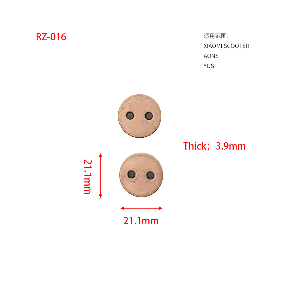 Bicicleta de montaña Disco sinterizado a base de cobre Pastillas de freno Pastillas de freno totalmente metálicas M355 BB5 M355 M446