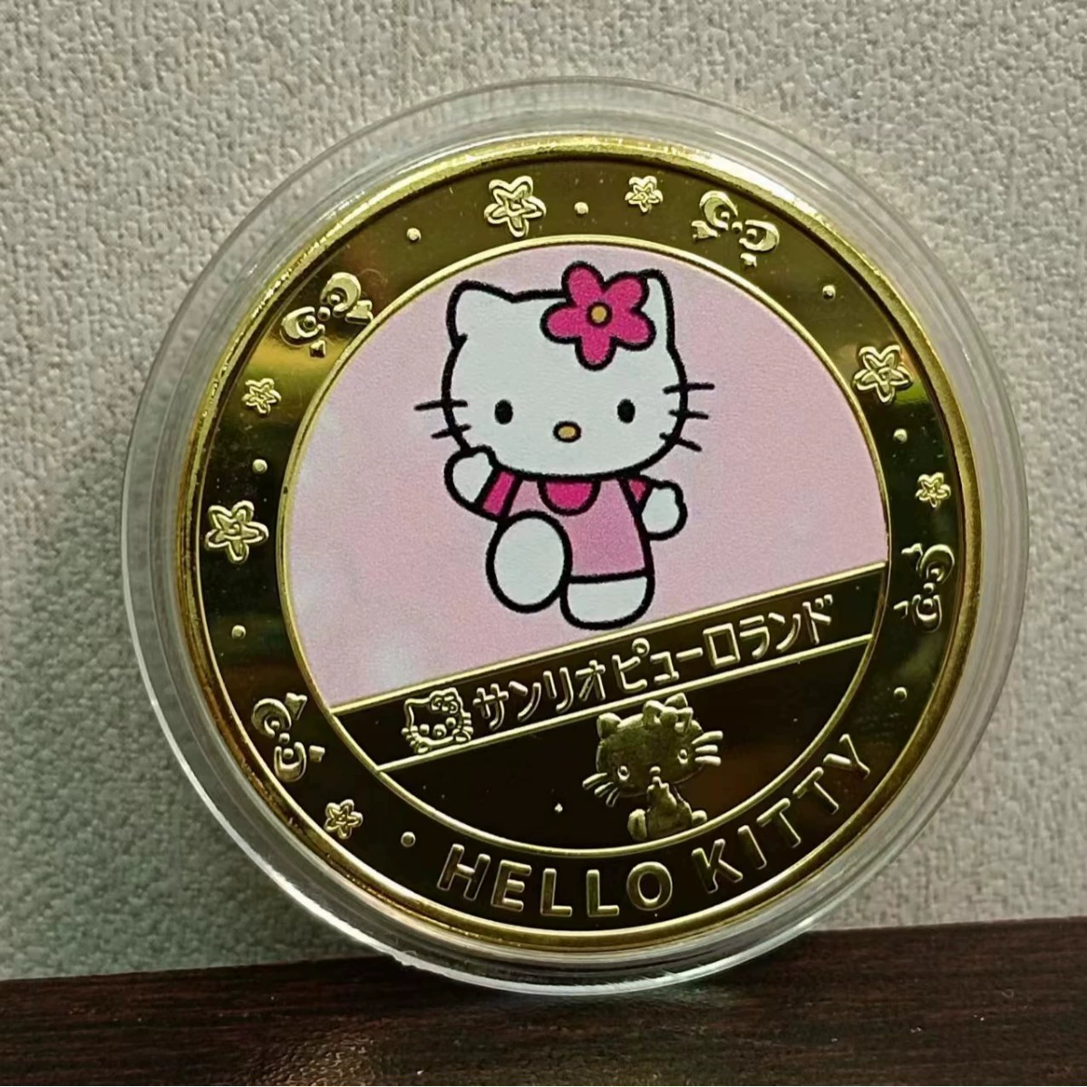 Hello kitty, coins, commemorative medal