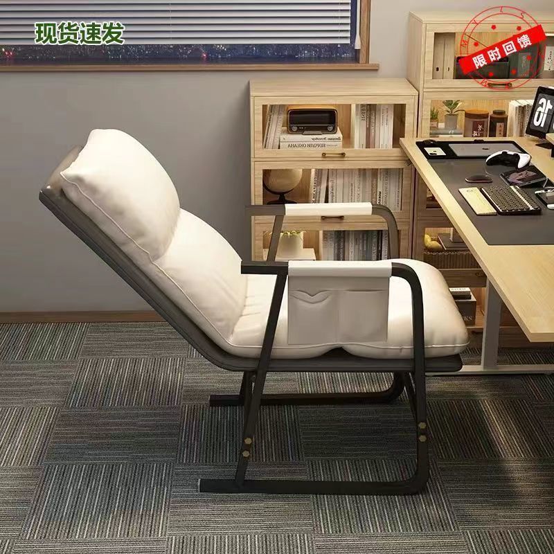 Silla de almuerzo plegable dormitorio de estudiantes universitarios silla de computadora de doble uso sofá de alquiler respaldo