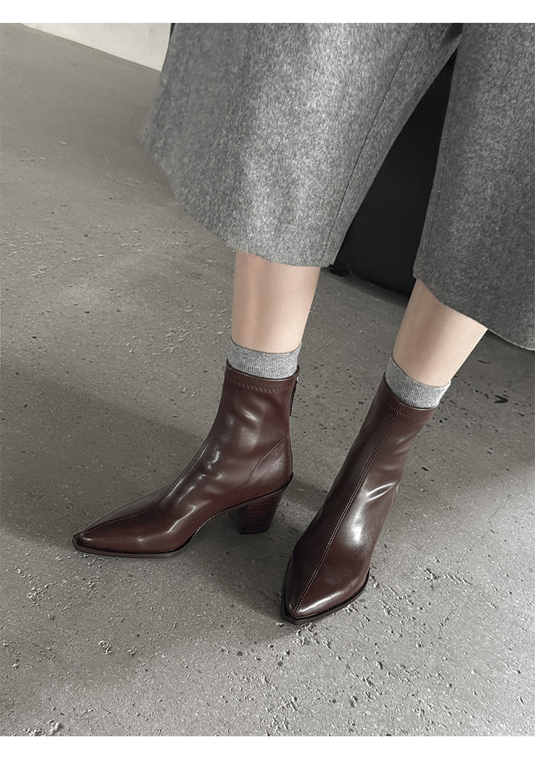みっちょ Women's ECCO® Metropole Zurich Leather Waterproof Boot | Black