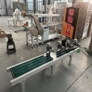 电子件组装流水线工作台车间加工传送带皮带分栏输送机分道输送线