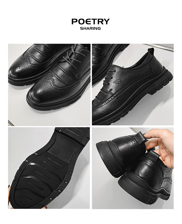 Suit Wedding Groom Business Formal Casual Leather Shoes Men_voghion.com