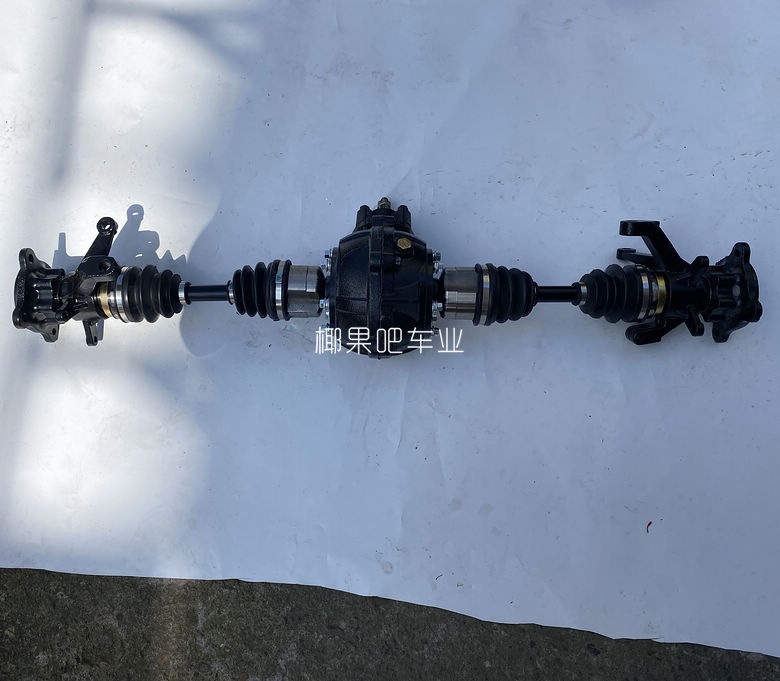 Modified kart accessories, ATV four-wheel drive front and rear independent suspension kit, gear box, rocker arm, horn flange, brake