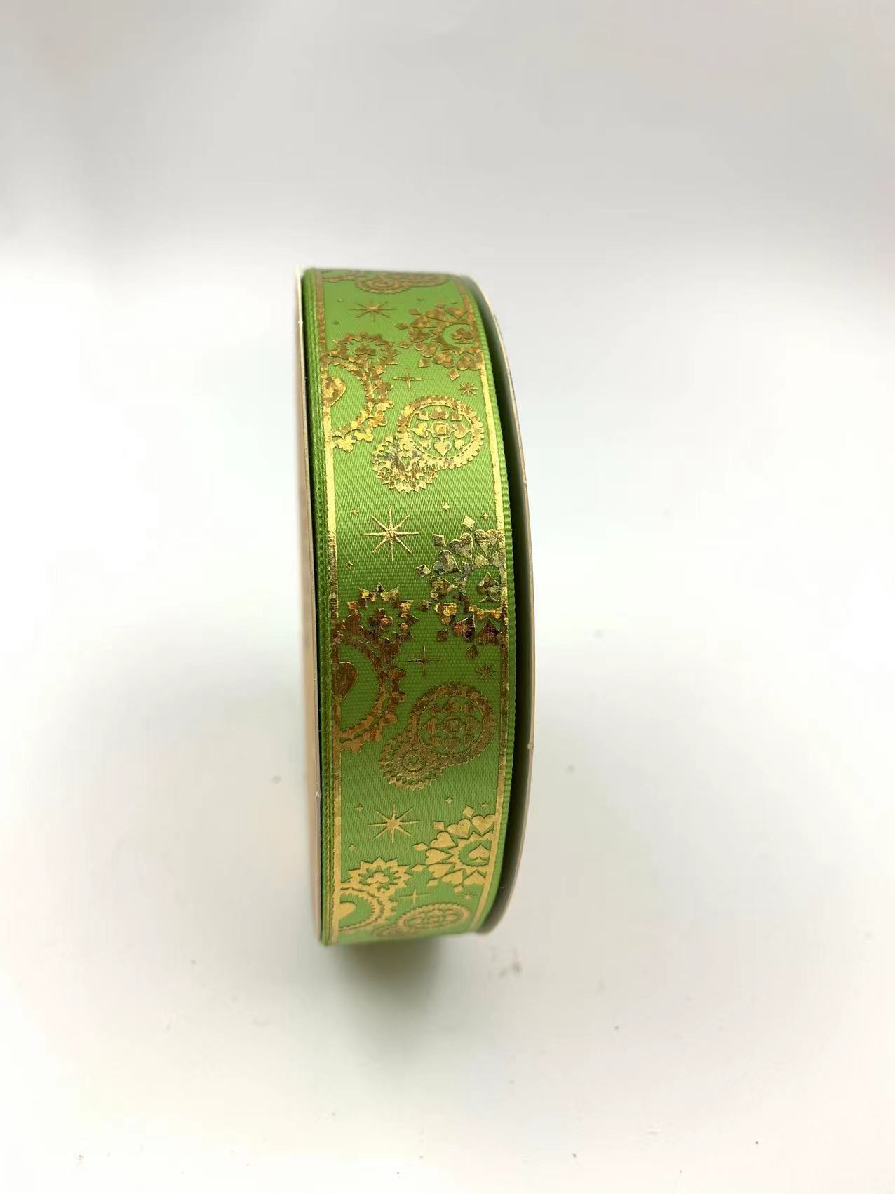 2,5mm láser bronceado engranaje mecánico naipe bar bandeja cinta hecha a mano DIY cinta de poliéster cinta de embalaje