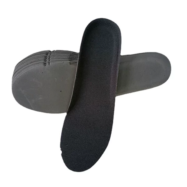 Factory Direct Sales of Disposable Black Eva Insoles for Labor Protection Shoes, U-Shaped Heel Anti-Sprain Foot Protection Safety Insoles for Men and Women