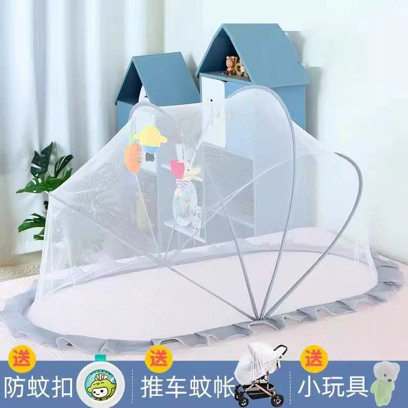 Индивидуальная детская складная москитная сетка, Бесплатная установка, портативная складная детская москитная сетка, Модернизированная детская москитная сетка