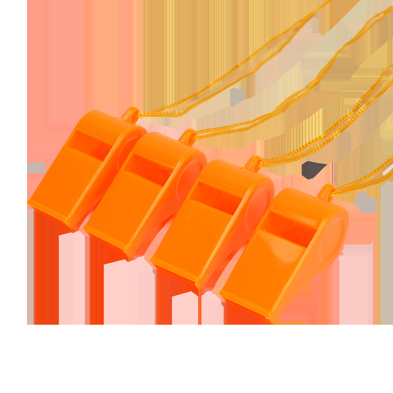 Loud-Sounding Plastic Outdoor Survival Fire Whistle Referee Whistle Sports Training Whistle Fan Cheering Props
