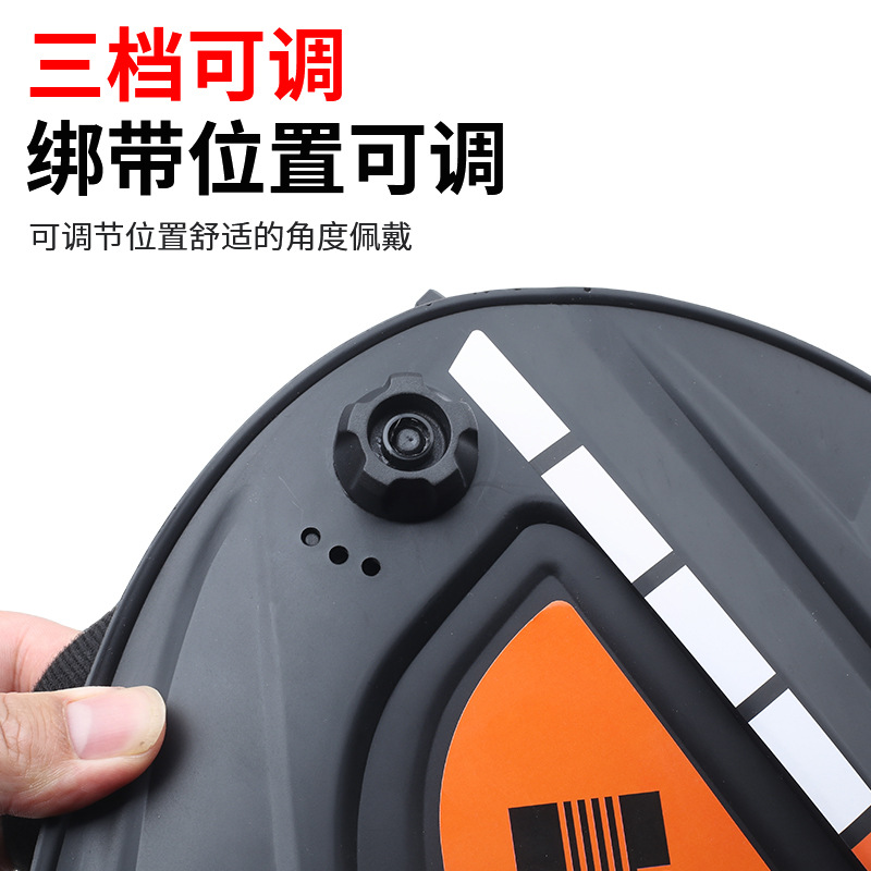 (Extra-Large Screen) True Color Automatic Dimming Welding Helmet with Large Screen and Wide Field of View, Head-Mounted Protective Shield for Electric Welding, Mig/Mag, and Tig
