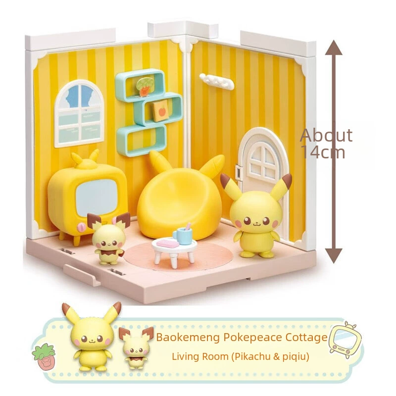 Takara Tomy, домик, игрушка, Покемон, подарочный день рождения