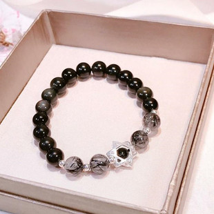 ����ʯ���Ů��8mm��Ȧ�ִ�����ڰl��925�yDIY�Ʒ������s���