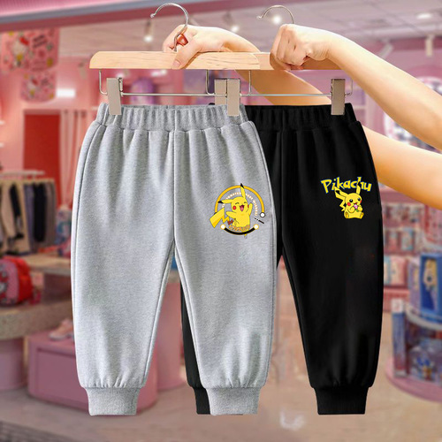  new autumn children's sweatpants, boys' and girls' stylish sports pants, baby casual leggings, leggings trousers