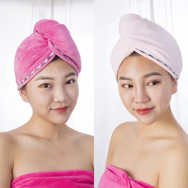 Dry hair towel, children's quick dry shower cap, increased thickness, water absorbent
