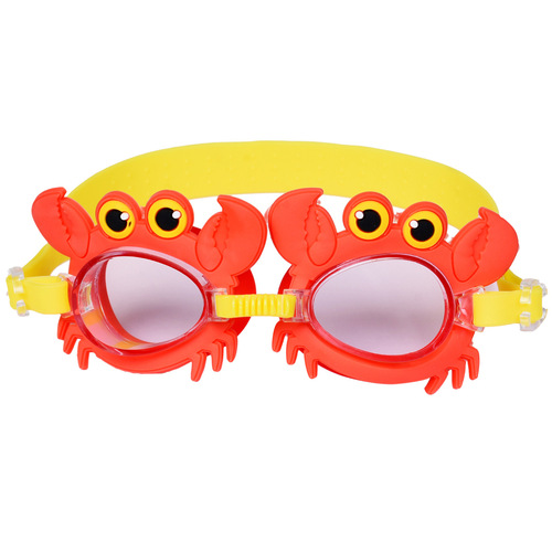 Children's cute cartoon silicone swimming goggles for boys and girls swimming and diving equipment mermaid spiderman swimming goggles