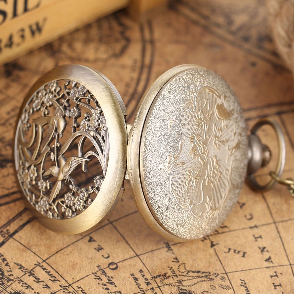 60g Weight Plastic Mirror Material Pocket Watch Classification Pointer Display Type Round Dial Shape Holiday, Daily Occasion Quartz Movement Geometric Pattern All Seasons Season Unisex Gender Vintage Style Style Vintage Style Geometric Quartz Pocket Watch 18