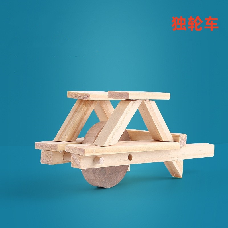 国境を越えて人気の科学教育知育玩具、木製花の手作りDIY小物製作キット、子供向け模型玩具材料パック