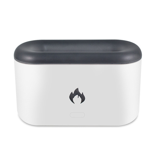 Cross-border 300ml simulation flame aromatherapy machine household bedroom USB desktop small portable humidifier large fog volume