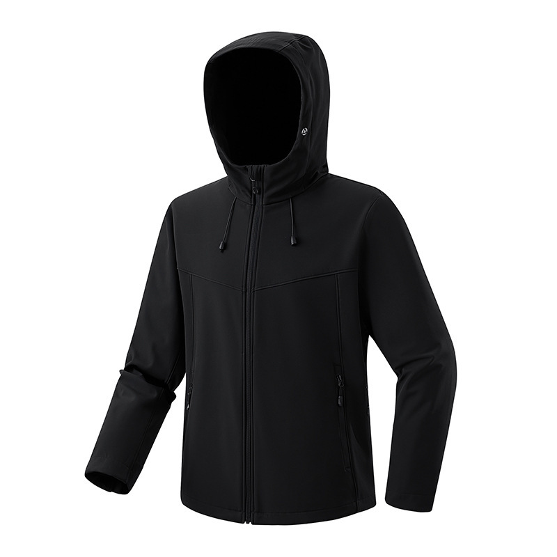 Chaqueta de cáscara suave al aire libre con forro polar más tamaño a prueba de viento chaqueta de lana caliente pareja impermeable suéter deportivo fábrica al por mayor