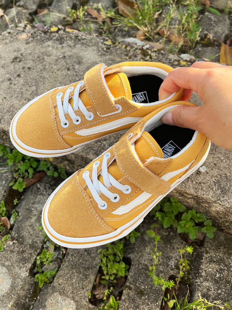 VS zapatos de lona para niños zapatos casuales de baja altura zapatos de skate para niños velcro zapatos deportivos para niños mayores zapatos de skate para niñas otoño