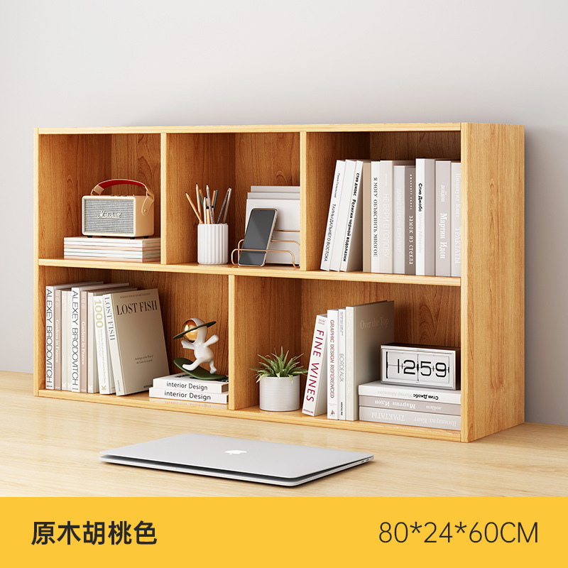 Estantería DE ESCRITORIO DEL ESTUDIANTE libro de escritorio multi-capa estantería Oficina simple estante de almacenamiento de archivos