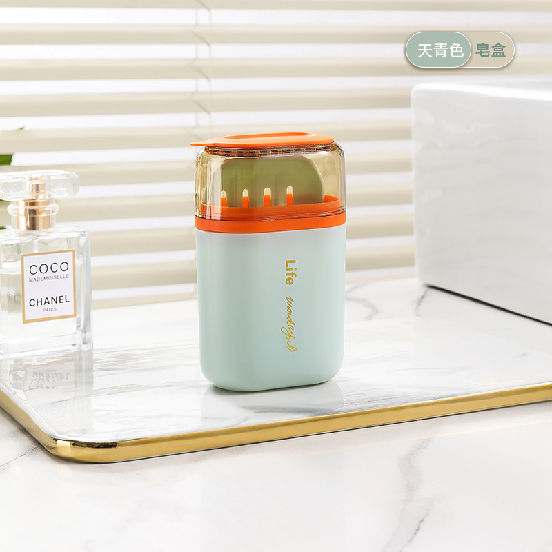 Nuevo viaje enjuague bucal taza cepillo de dientes taza conveniente viaje taza de lavado traje simple cepillo de dientes taza de almacenamiento traje de viaje de negocios