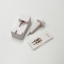白色手表拆带器碳钢头塑料拆带器钢带调节器表带长短工具厂家批发