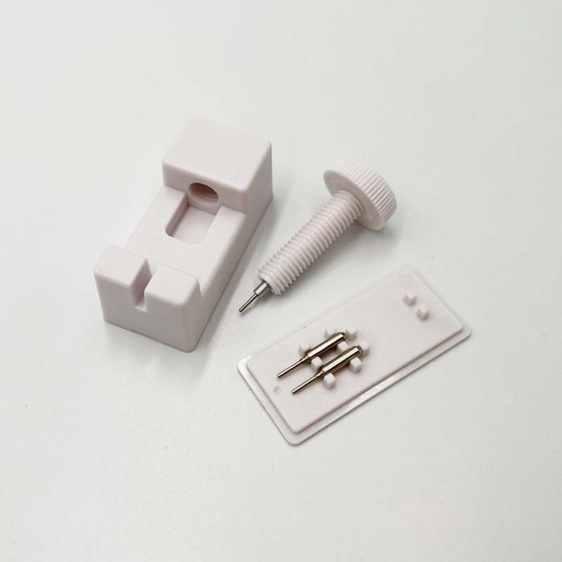 白色手表拆带器碳钢头塑料拆带器钢带调节器表带长短工具厂家批发