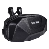 Сумка с ручкой для велосипеда WILD MAN EVA с твердой оболочкой, сумка для электрического скутера, сумка на голову для трансграничной езды