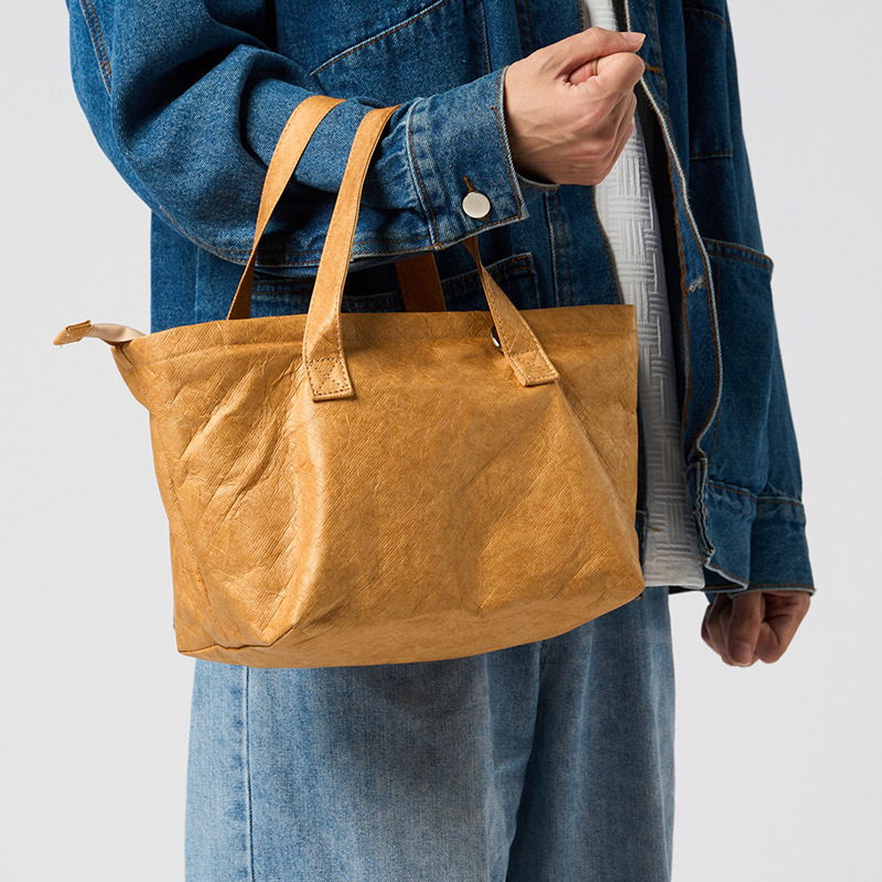 Bolso de papel DuPont, bolso de mano de gran capacidad con múltiples compartimentos, bolso de mamá, bolso de viaje, personalización de todo fósforo