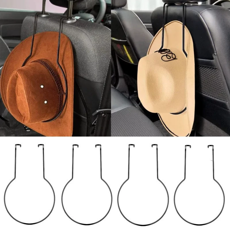 Новый Hat Mounts автомобиль шляпа держатель автомобильное сиденье ковбойская шляпа держатель металлическая шляпа для хранения крючок