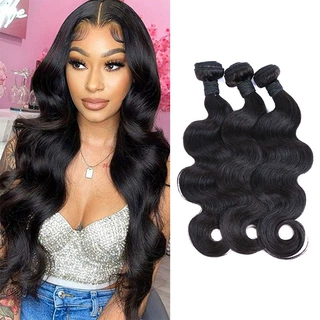 非洲假发女body wave human hair 发帘欧美跨境真人发假发厂家