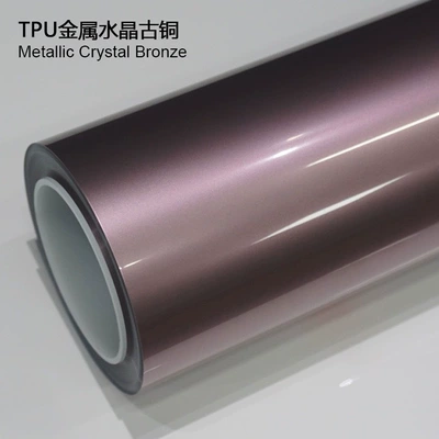 Auto Color Change Film: Ppf Colored Car Wrap Car - tpu-metallic-crystal-bronze-1524mx15m