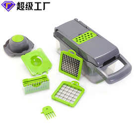 跨境爆款多功能切菜神器厨房多功能切菜器土豆擦丝器切片器切丁器