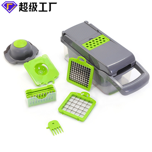 Multi-functional vegetable chopper household kitchen gadget shredder grater slicer roller cutter slicer