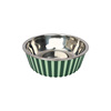 Pet supplies Pet anti -slip bowl dog cats and cats three -color basin dog bowl pet bowl pets metal bowl