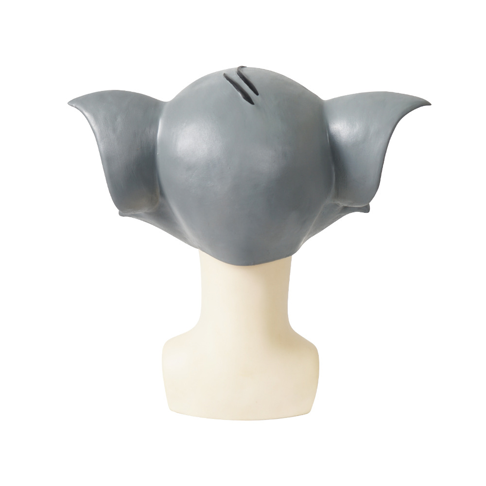 Nuevo gato de dibujos animados y el ratón de los niños divertido juego de sombreros de látex combinación tácita máscara de látex