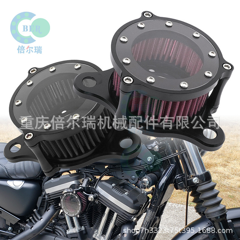 Accesorios de motor de motocicleta lubricación cartucho de filtro de aluminio de aluminio Halley