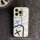 For iPhone16 phone case Apple 15PC12Promax13 cross-border 11 color silver IMD14gertrude