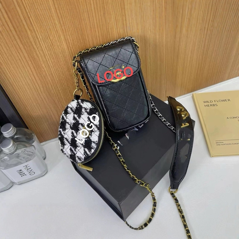 New Women's Bag Small Xiangjia Bag Xiangjia Big Brand Women's Mobile Phone Diamond Plaid Bag Luxury Xiangjia Women's Bag