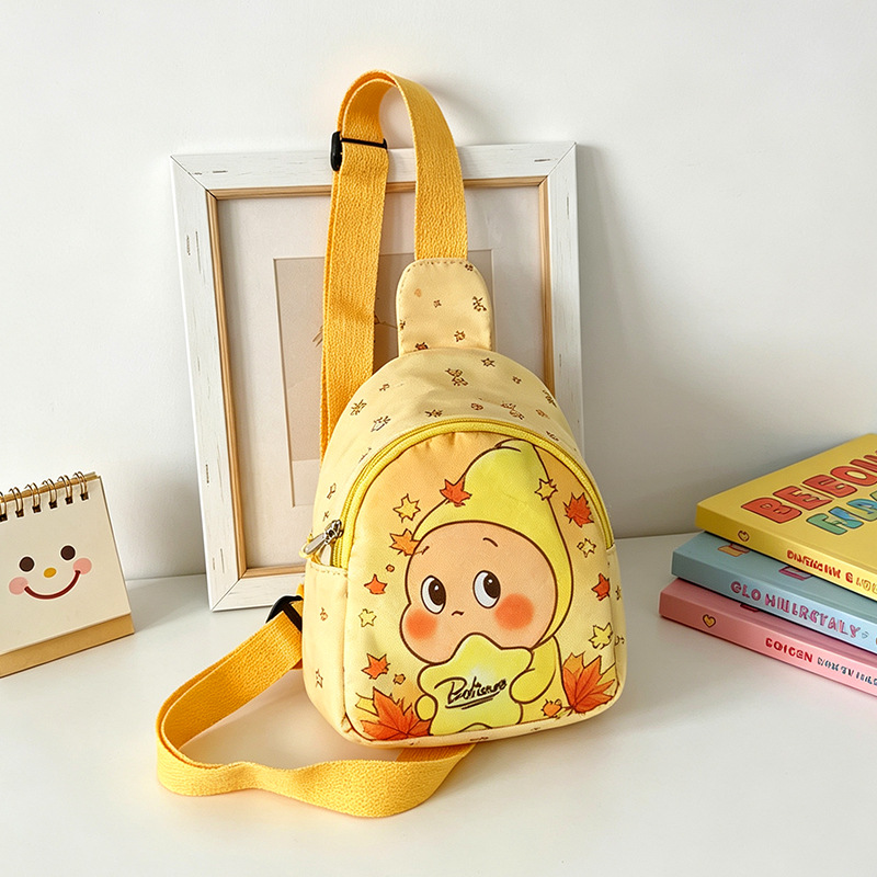 New trendy children's crossbody bag, cute cartoon design, suitable for kindergarten, children's shoulder bag, girls' style