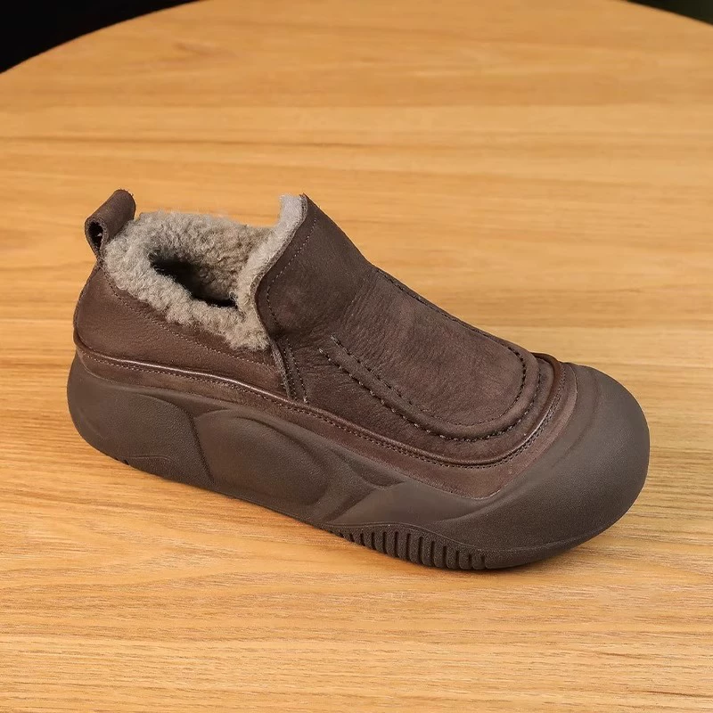Winter keep warm shoes for leisure platform, 2023, internet celebrity