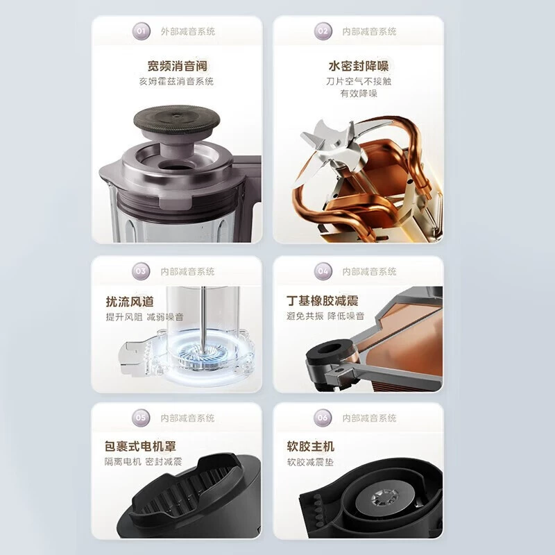 美的 MJ-PB12S06 Wall Breaking Machine New Furniture Multifunctional Heating Full Automatic Washing Soy Milk Integrated Machine
