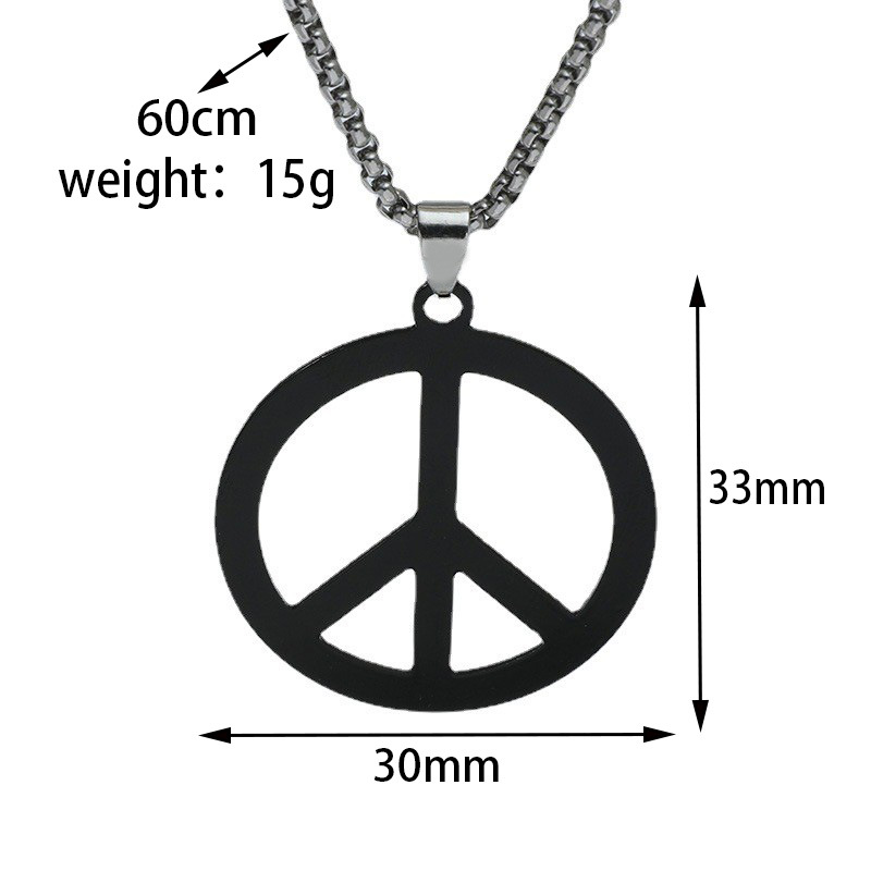 Fashion Stainless Steel Plating Men's Necklace display picture 1