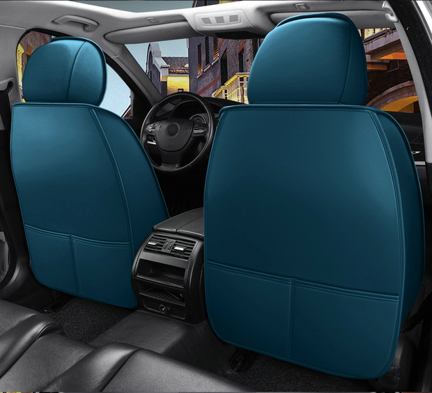 Cross-border Four Seasons Universal Car Seat Cover Car Cushion Napapi Full Surrounding Seat Cushion Perforated Wear-resistant Five Seats